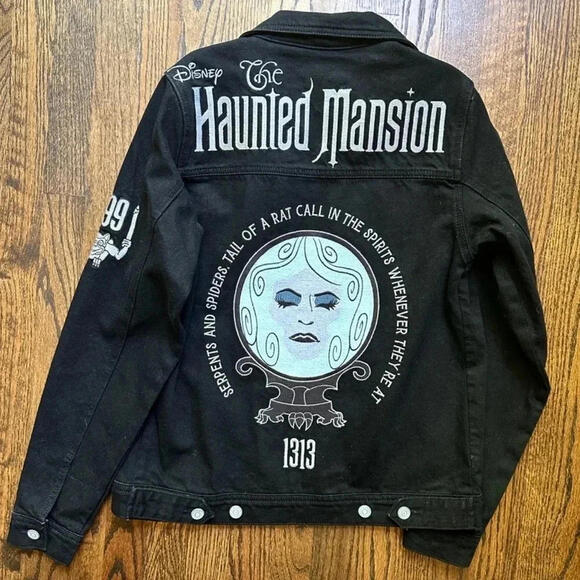 Disney Jackets & Blazers - Disney Haunted Mansion Denim Jacket